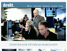 Tablet Screenshot of direkt.se